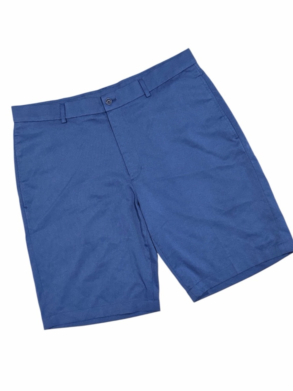 Walter Hagen Men's Dark Blue Chino Shorts Flat Front